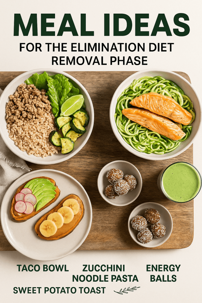 Realistic Meal Ideas for the Elimination Diet Removal Phase